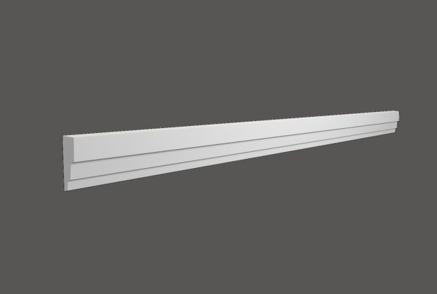 Contemporary-style wall molding 1366 - 1.7 cm x 6.5 cm x 2.15 m _1