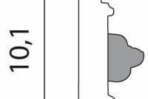 Ornamentidega liist 1306 - 10,1 cm x 1,50 m  _2