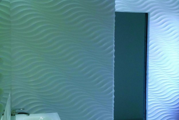 Väggpanel 3D Ondes CL12, 252 x 121 cm _3
