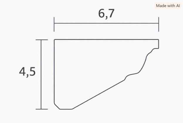 Seinaliist 9304 - 6,7 cm x 4,5 cm x 2,20 m _3