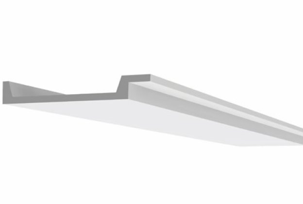 Kaudvalgustuse karniis - D106; 30 cm x 5 cm x 2 m  _1