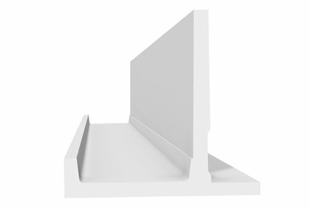 Kaudvalgustuse karniis - D114; 20 cm x 19 cm x 2 m  _1