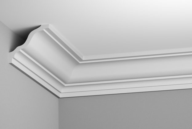 Klassikaline karniis D608; 14,5 cm x 12,7 cm x 2 m  _1