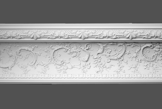 Ajalooline karniis D881B; 57 x 34 cm x 2 m  _1