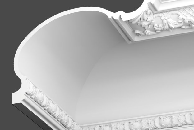 Ajalooline karniis D881; 57 x 34 cm x 2 m _2