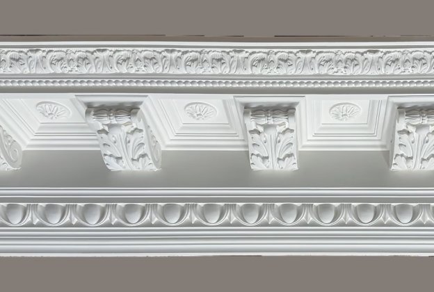 Ajalooline karniis D889; 25,1 x 20 cm x 2 m_1