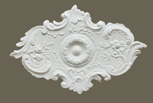 Ornamentidega rosett M039 - 59 × 38 cm_1