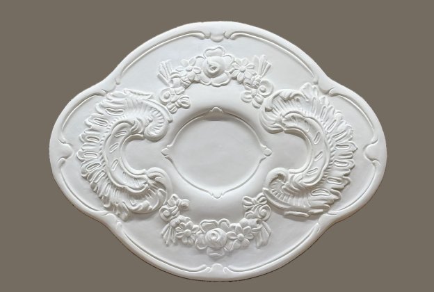 Ornamentidega rosett M046 - 42 x 32 cm _1