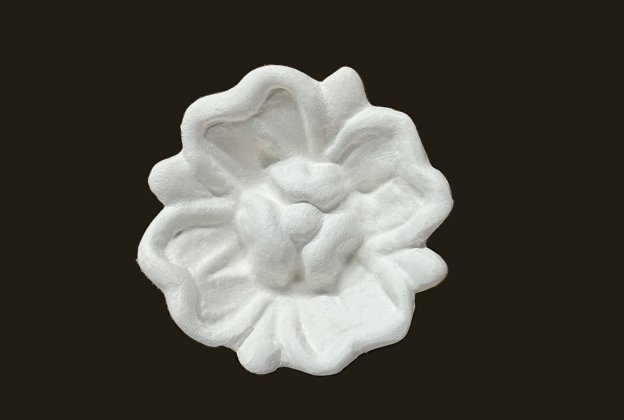 Ornamentidega rosett M049 - Ø 6 cm _1