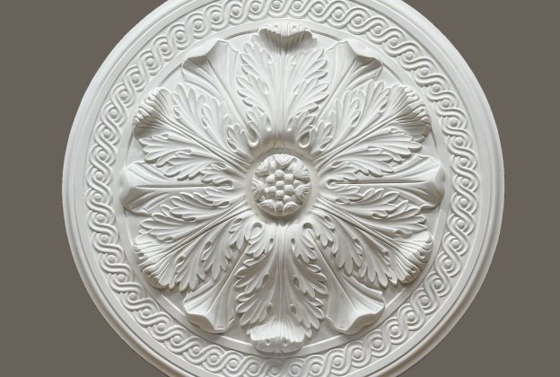 Ornamentidega laerosett M057 - Ø 49 cm  _1