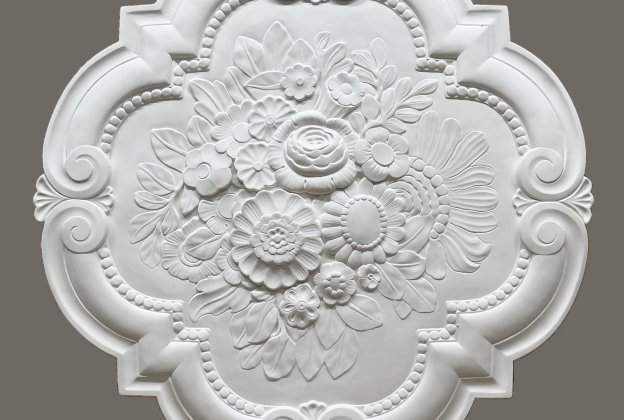 Ornamentidega laerosett M296 - Ø 63 cm _1