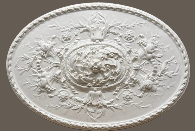 Deckrosette mit Ornamenten M400 – 100 x 70 cm _1