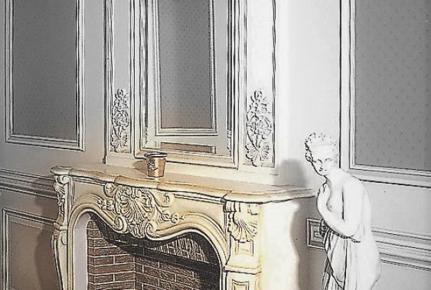 Louis XV kaminakomplekt, suur mudel 98510_2