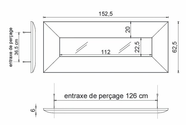 Paneeliga laevalgusti PL201 - 152,5 x 62,5 cm_3