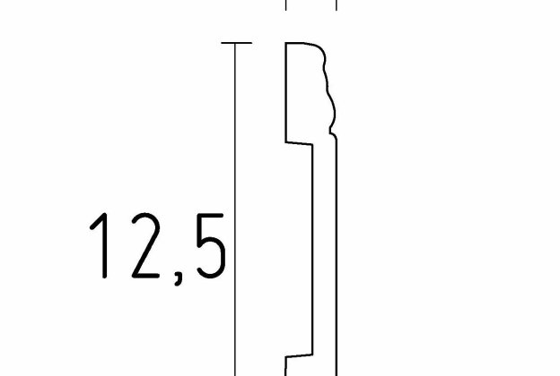 Valgustusega põrandaliist PLINLED12LED 12,5 cm x 1,5 m_2