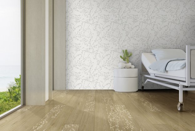 Akustiline PVC Gerflor Taralay Impression Hop Acoustic 1100 Habana 3D blossom pruun_2