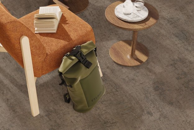 Akustiline PVC Gerflor Taralay Libertex (19dB) 2219 Rough Chocolate pruun _3