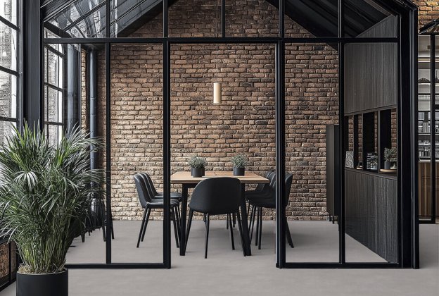 Akustiline PVC Gerflor Taralay Initial Acoustic 1249 CHICAGO STORM hall_2