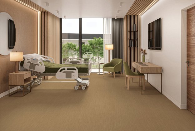 Akustiline PVC Gerflor Taralay Initial Acoustic 1256 FILAMENT GOLDEN pruun _2