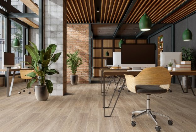 Akustiline PVC Gerflor Taralay Initial Acoustic 0368 Valencay blond pruun _2
