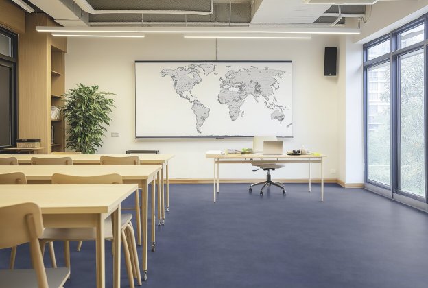 Akustiline PVC Gerflor Taralay Initial Acoustic 1282 CHICAGO OCEAN sinine_2
