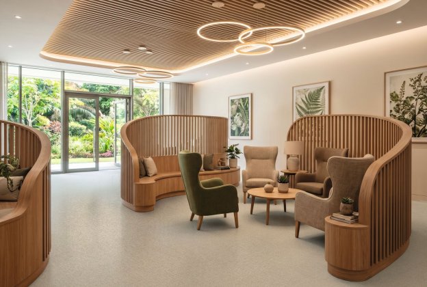 Akustiline PVC Gerflor Taralay Impression Hop Acoustic 1304 Gentlemen almond beeź  _2