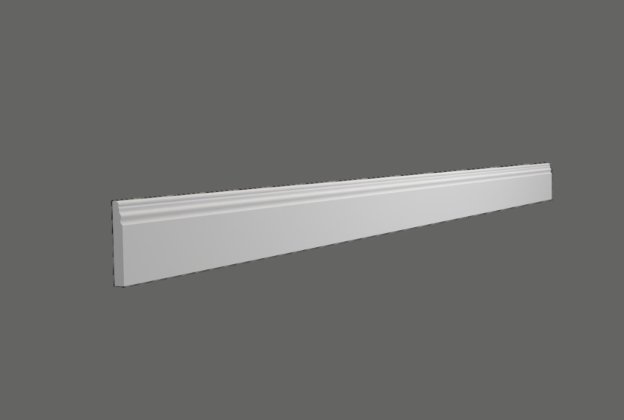 Klassikaline põrandaliist PLIN08; 8 cm x 1,5 m_1