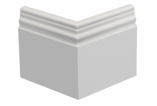 Välisnurk põrandaliistule PLIN10 (PLIN10A); 10 x 10 cm _1