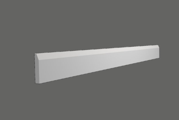 Modernne põrandaliist PLIN10M; 10 cm x 1,5 m  _1