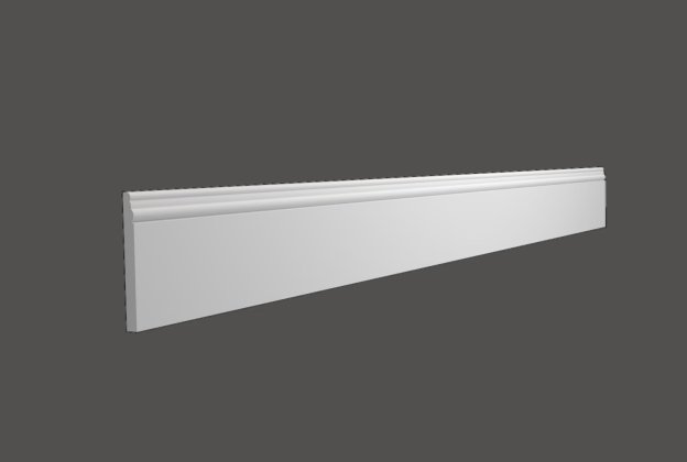 Klassikaline põrandaliist PLIN12; 12 cm x 1,5 m_1