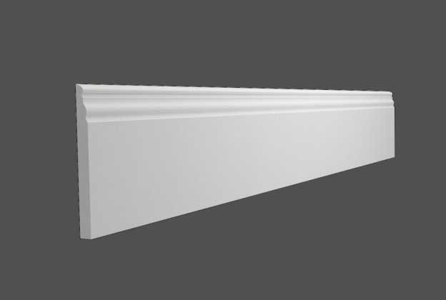 Klassikaline põrandaliist PLIN20; 20,5 cm x 1,5 m _1