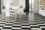 Akustiline PVC Gerflor Taralay Impression Acoustic 1041 Chess Black & White muster_2