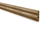 Piirdeliist 28- 28 x 110 mm, tamm, mänd, valge  _1