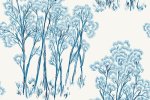 Käsitöötapeet Paper & Ink, Natural Silhouettes, ns50702 sinine / valge_1
