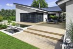 Komposiit terrassilaud Rustic 140 Infinit Teak_4