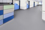 PVC äriruumi Gerflor Taralay Impression Compact 0737 Rice Souris hall_2