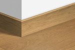 MDF põrandaliist Natural varnished oak (77mmx14mm x 2,4m) QU -QSPSKR01284B beeź/ pruun_1