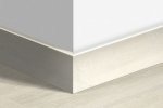 MDF põrandaliist Charlotte oak white (77mmx14mm x 2,4m) QU -QSPSKR03178 valge_1