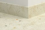 MDF põrandaliist Standard Botanic concrete (58mm x 12mm x 2,4m) QU -QSSK05494 hall/ beeź_1