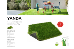 Kunstmuru Turfgrass Yanda Moss/ Pear 37mm _2