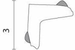 Dekorlist 1157 – 3 cm x 1,50 m  _2