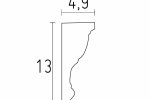 Seinaliist 1220 - 4,9 cm x 13 cm x 2,50 m _2