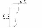 Seinaliist 1343 - 2,6 cm x 9,3 cm x 1,50 m _2