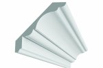 Klassikaline karniis D888; 24,7 cm x 25,7 cm x 2 m_1