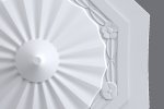 Deckenrosette Art Déco M306 – Ø 80 cm_2