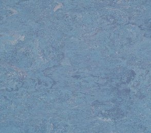 Linoleum Gerflor DLW Marmorette 2MM 0023 DUSTY BLUE sinine