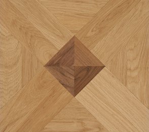 Mosaikkparkett Eik og valnøtt Torino Natur 10mm