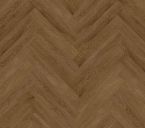 LVT Vinüülparkett ISOCORE Contours 8,0mm Brienz – Herringbone 85HB76547X pruun, kalasaba