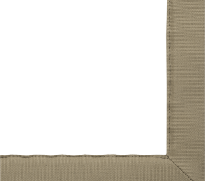 Vaiba ääristus Cotton 4 - savanne hall/beeź