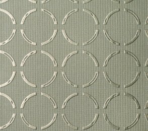 Tekstiiltapeet Vescom Linen Ringolin 2621.03 roheline